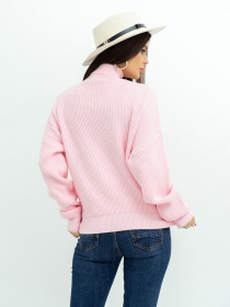 Светр ISSA Plus модель WN20-375_pink Фото