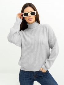 Светр ISSA Plus модель WN20-375_grey Фото