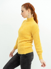 Светр ISSA Plus модель WN20-376_yellow Фото