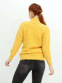 Светр ISSA Plus модель WN20-376_yellow Фото