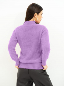 Свитер ISSA Plus модель WN20-376_lilac Фото