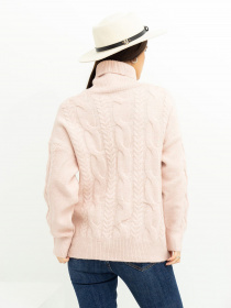 Свитер ISSA Plus модель WN20-379_pink Фото