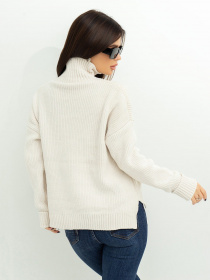 Свитер ISSA Plus модель WN20-380_white Фото