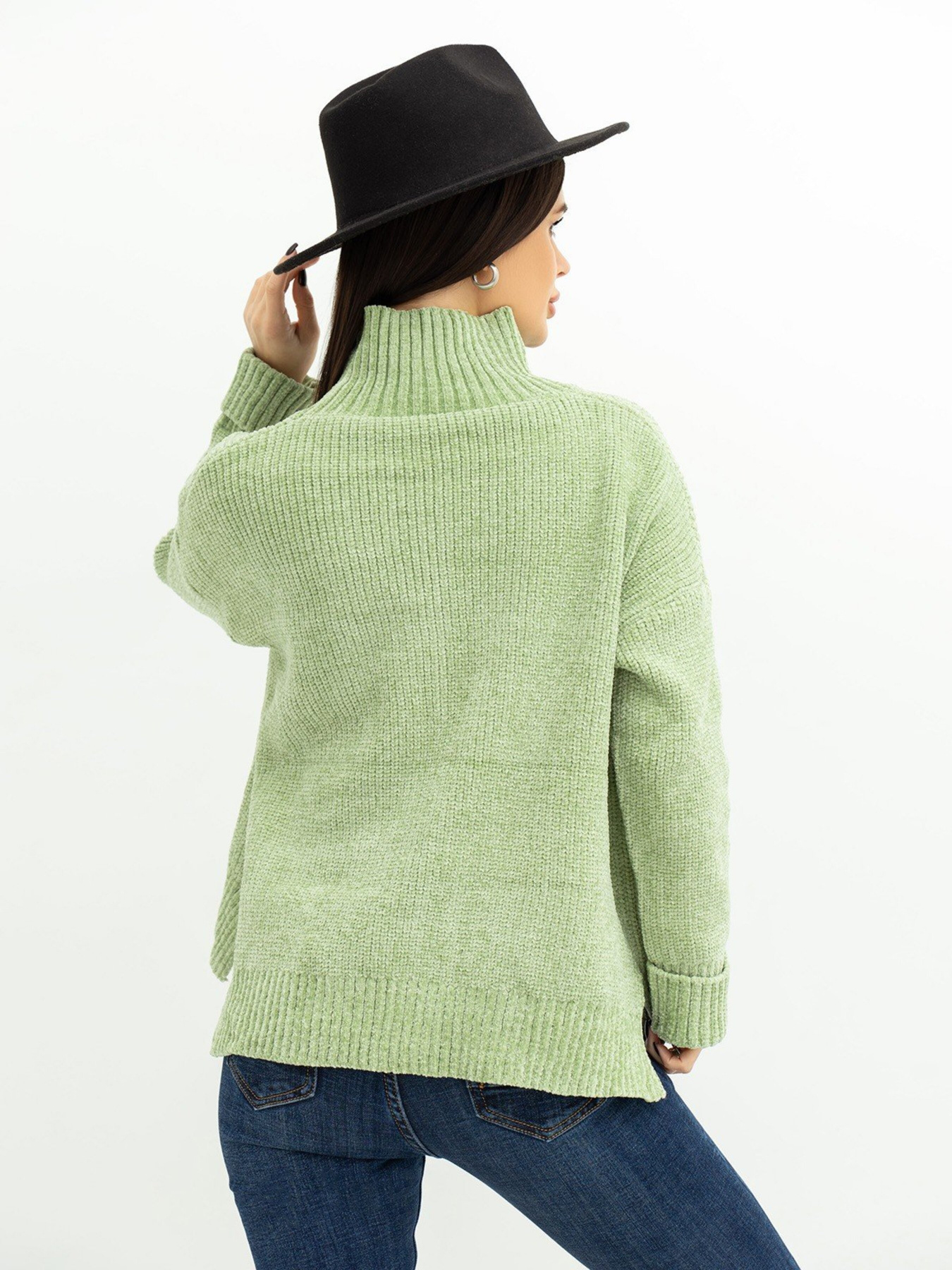 Светр ISSA Plus модель WN20-380_mint Фото