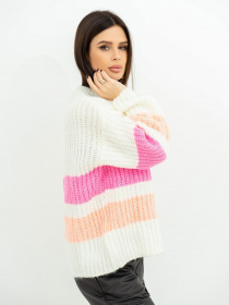 Свитер ISSA Plus модель WN20-383_white Фото