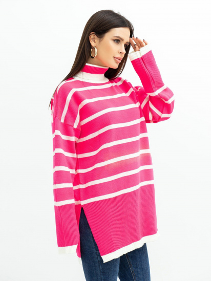 Светр ISSA Plus модель WN20-384_raspberry — фото - INTERTOP