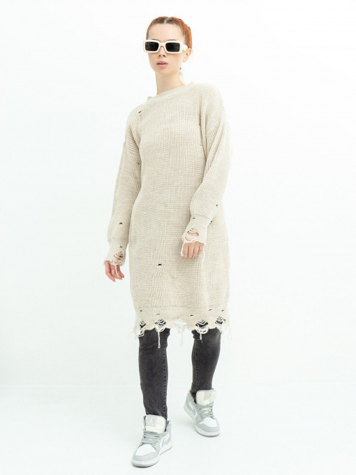 Туника ISSA Plus модель WN20-386_beige Фото