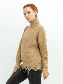 Свитер ISSA Plus модель WN20-388_beige Свитер ISSA Plus модель WN20-388_beige Фото