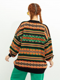 Светр ISSA Plus модель WN20-389_black Фото