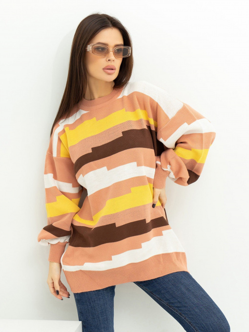 Светр ISSA Plus модель WN20-390_beige Фото