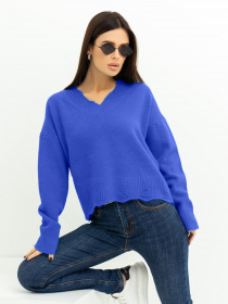 Светр ISSA Plus модель WN20-392_blue Светр ISSA Plus модель WN20-392_blue Фото