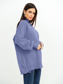 Светр ISSA Plus модель WN20-394_lilac Светр ISSA Plus модель WN20-394_lilac Фото