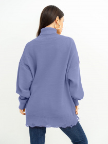 Светр ISSA Plus модель WN20-394_lilac Светр ISSA Plus модель WN20-394_lilac Фото