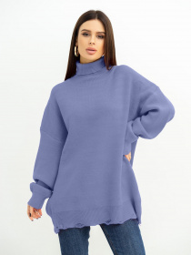 Светр ISSA Plus модель WN20-394_lilac Светр ISSA Plus модель WN20-394_lilac Фото