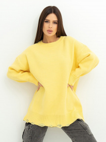 Светр ISSA Plus модель WN20-395_yellow Фото