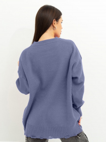 Светр ISSA Plus модель WN20-395_lilac Светр ISSA Plus модель WN20-395_lilac Фото