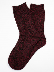Шкарпетки ISSA Plus модель NS-177_burgundy Фото
