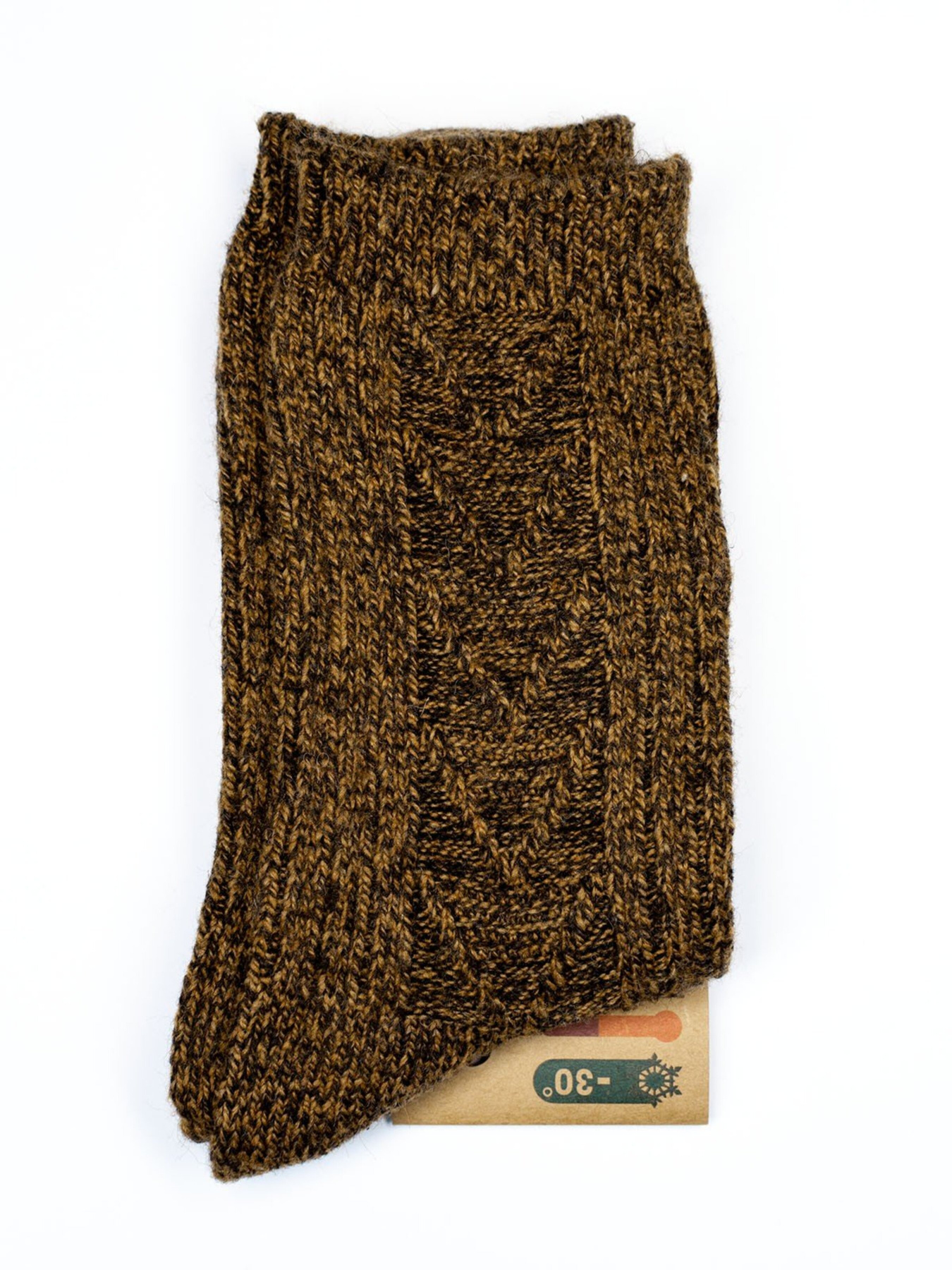 Носки ISSA Plus модель NS-177_brown Фото