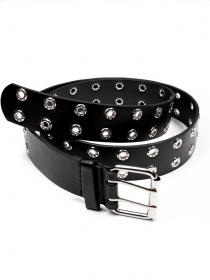 Ремень ISSA Plus модель R1-128_black Фото