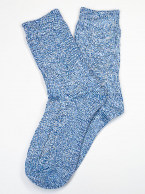 Носки ISSA Plus модель NS-177_ligntblue Фото