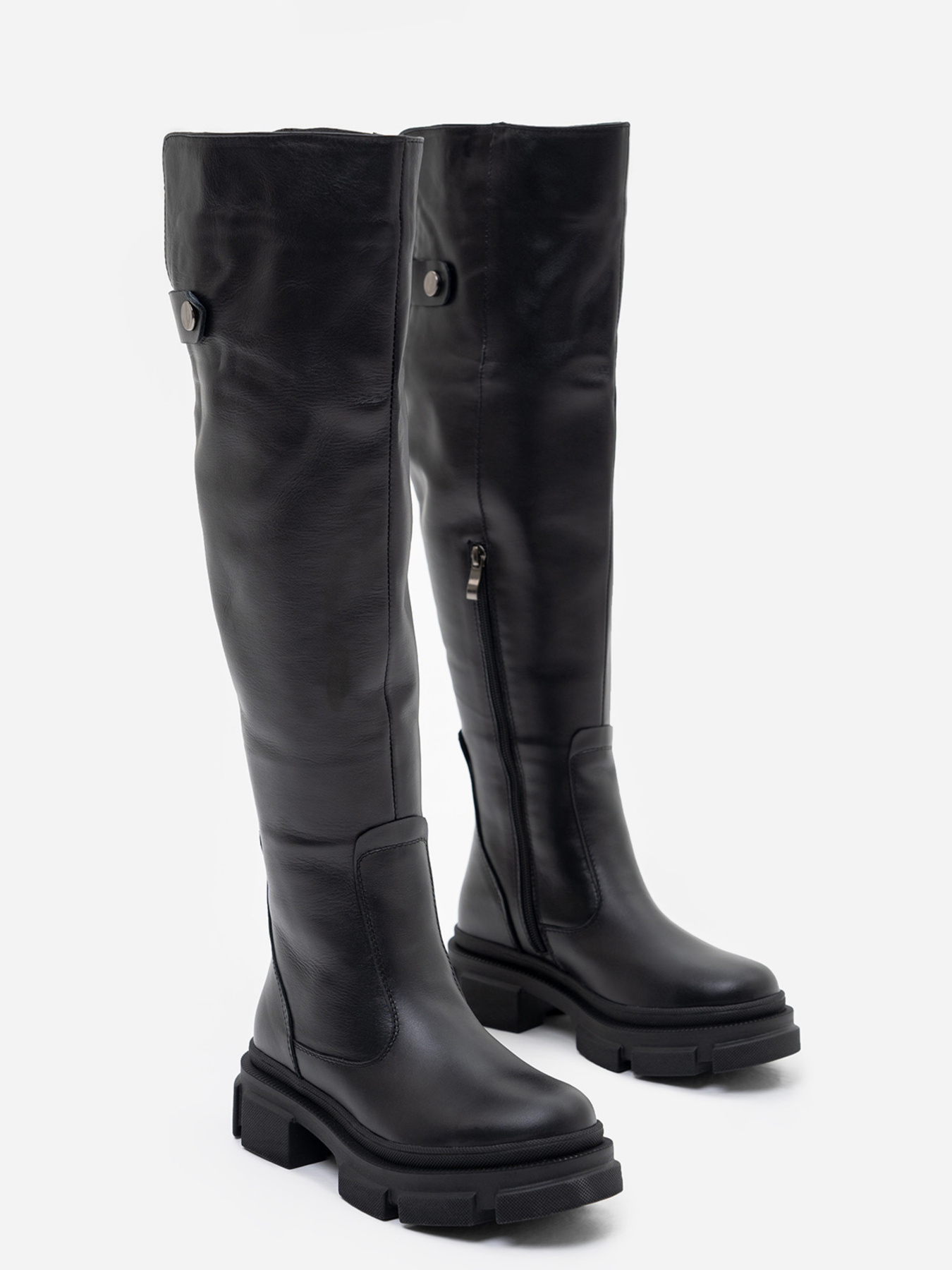 Ботфорты ISSA Plus модель OB2-156_black Фото