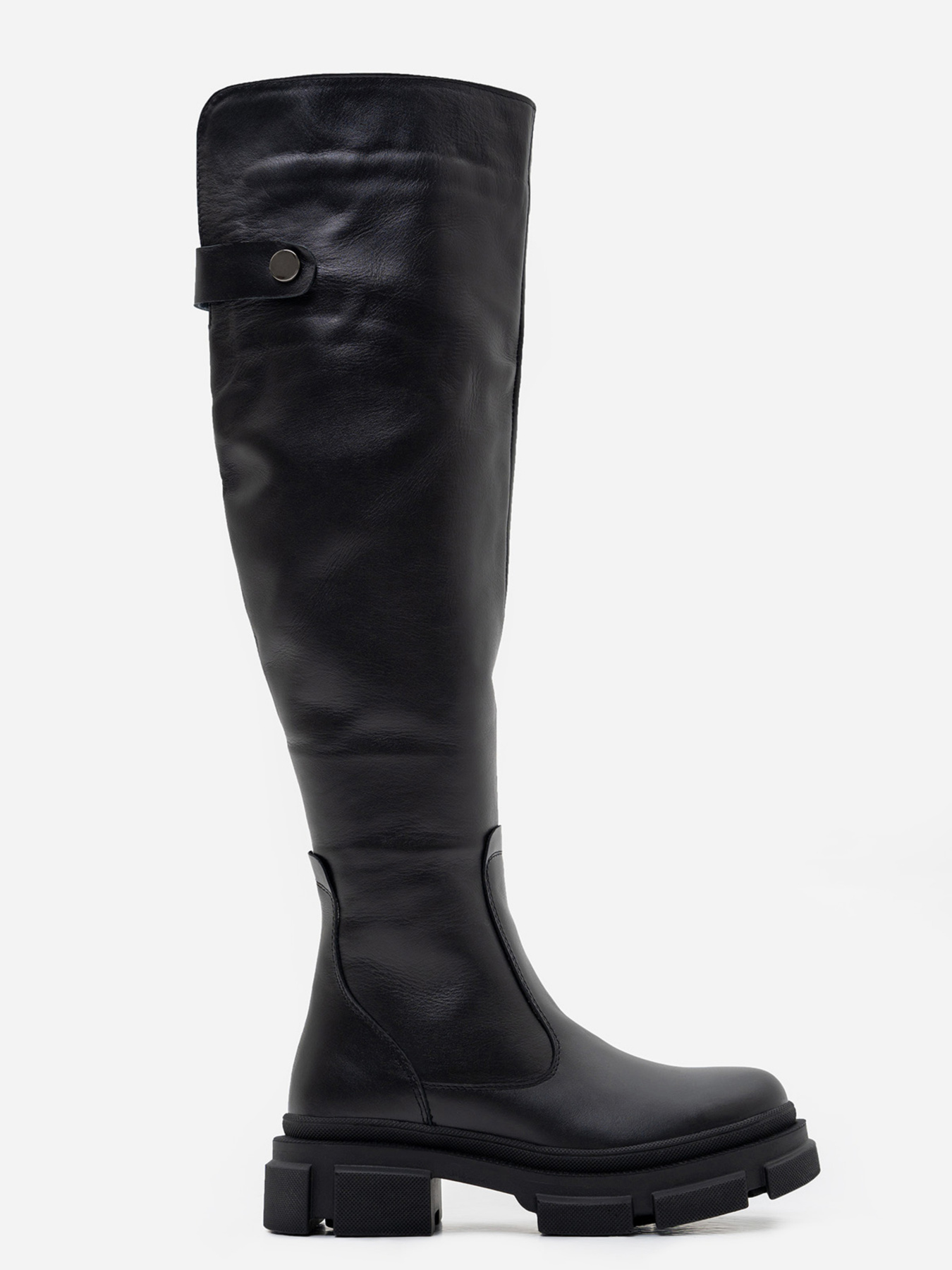 Ботфорти ISSA Plus модель OB2-156_black Ботфорти ISSA Plus модель OB2-156_black Фото