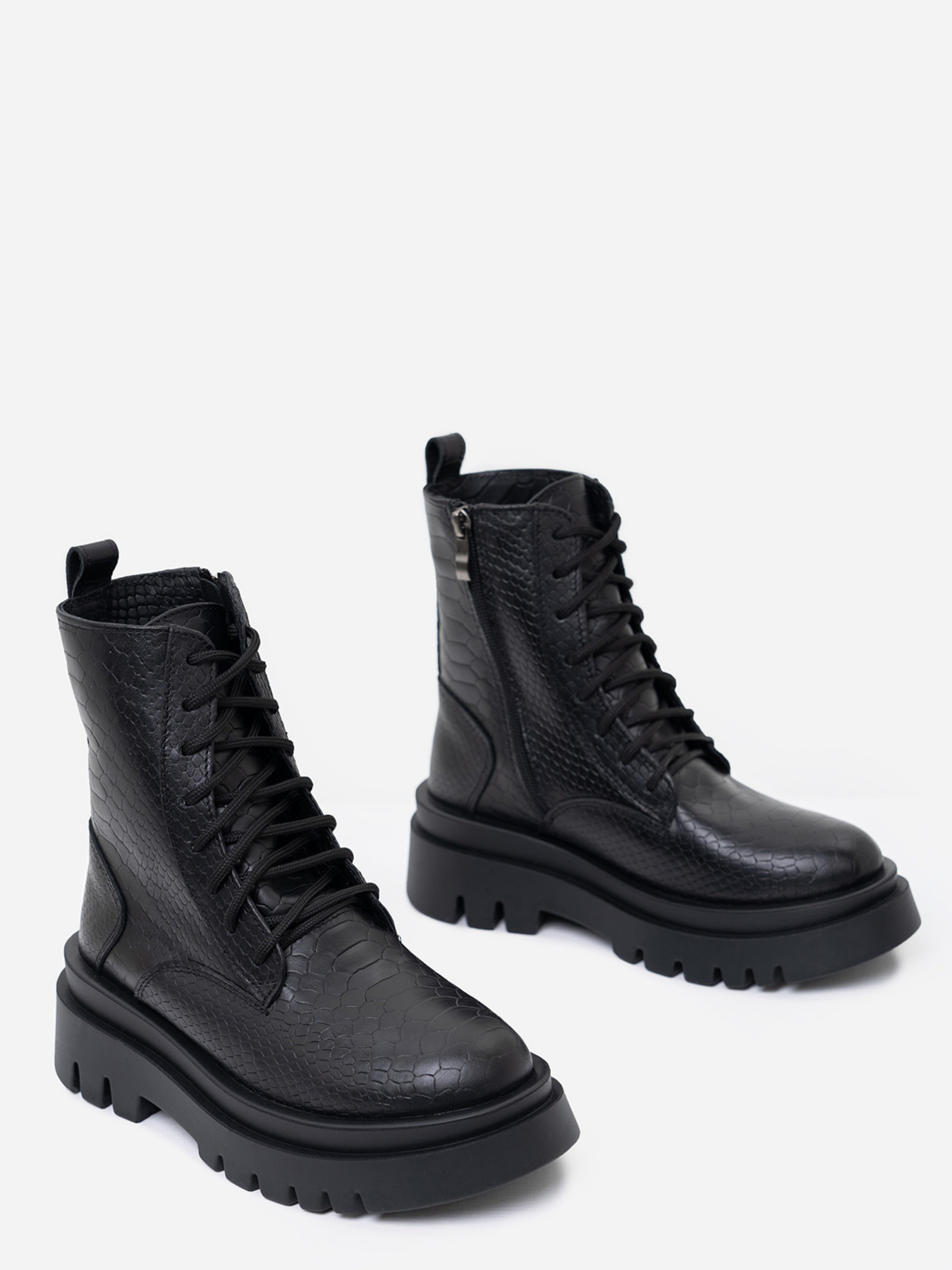 Черевики ISSA Plus модель OB2-157_black Фото