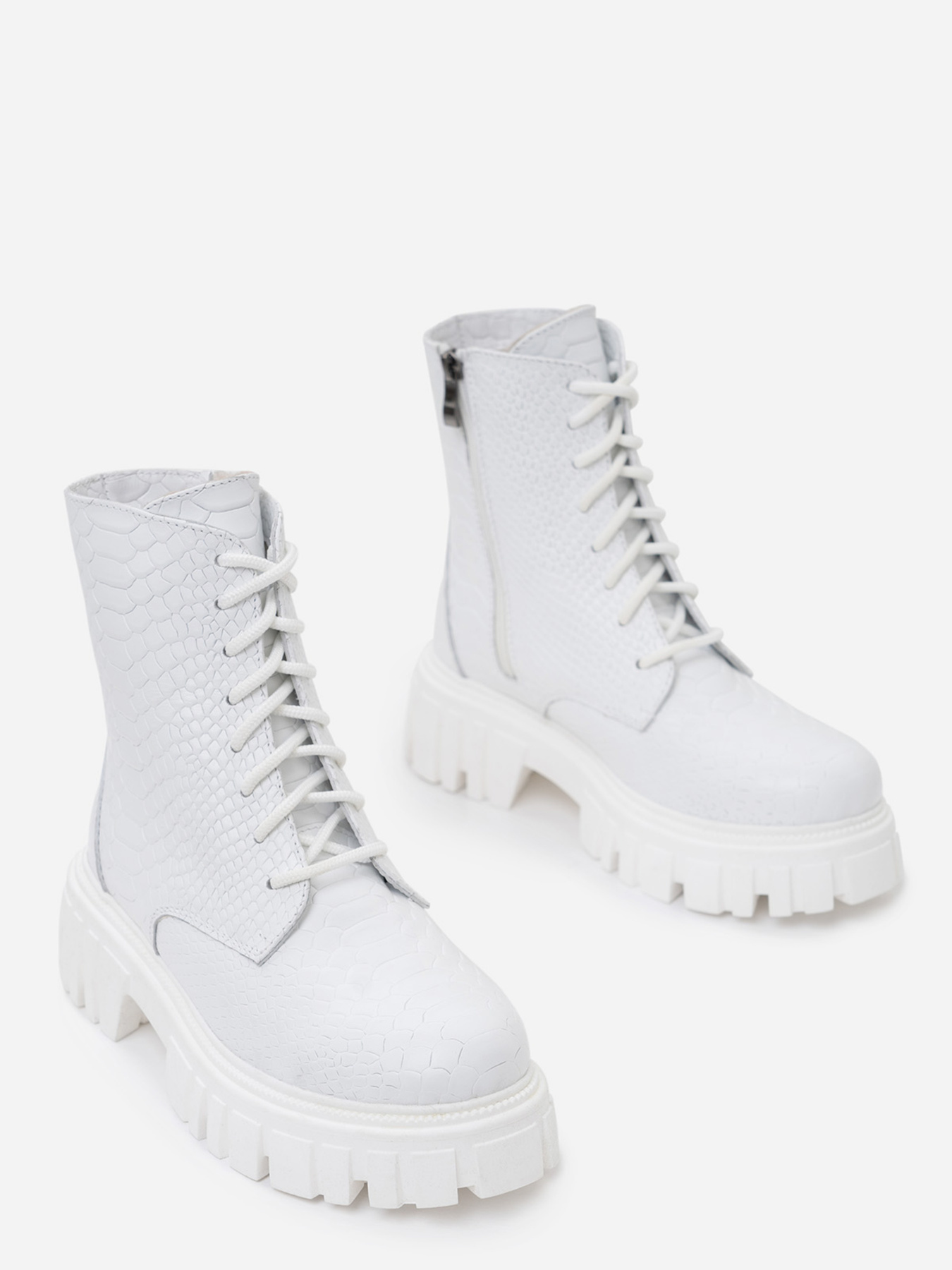 Черевики ISSA Plus модель OB2-158_white Фото