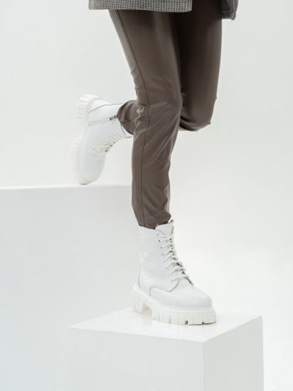 Черевики ISSA Plus модель OB2-158_white — фото 4 - INTERTOP
