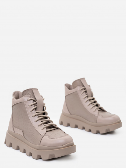 Черевики ISSA Plus модель OB2-159_beige — фото 3 - INTERTOP