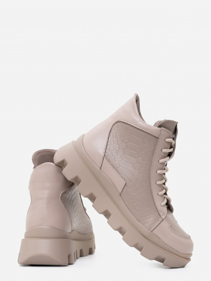 Черевики ISSA Plus модель OB2-159_beige — фото 5 - INTERTOP