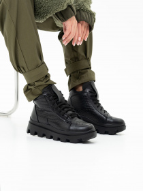 Черевики ISSA Plus модель OB2-159_black Фото