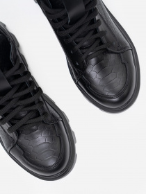 Черевики ISSA Plus модель OB2-159_black Фото