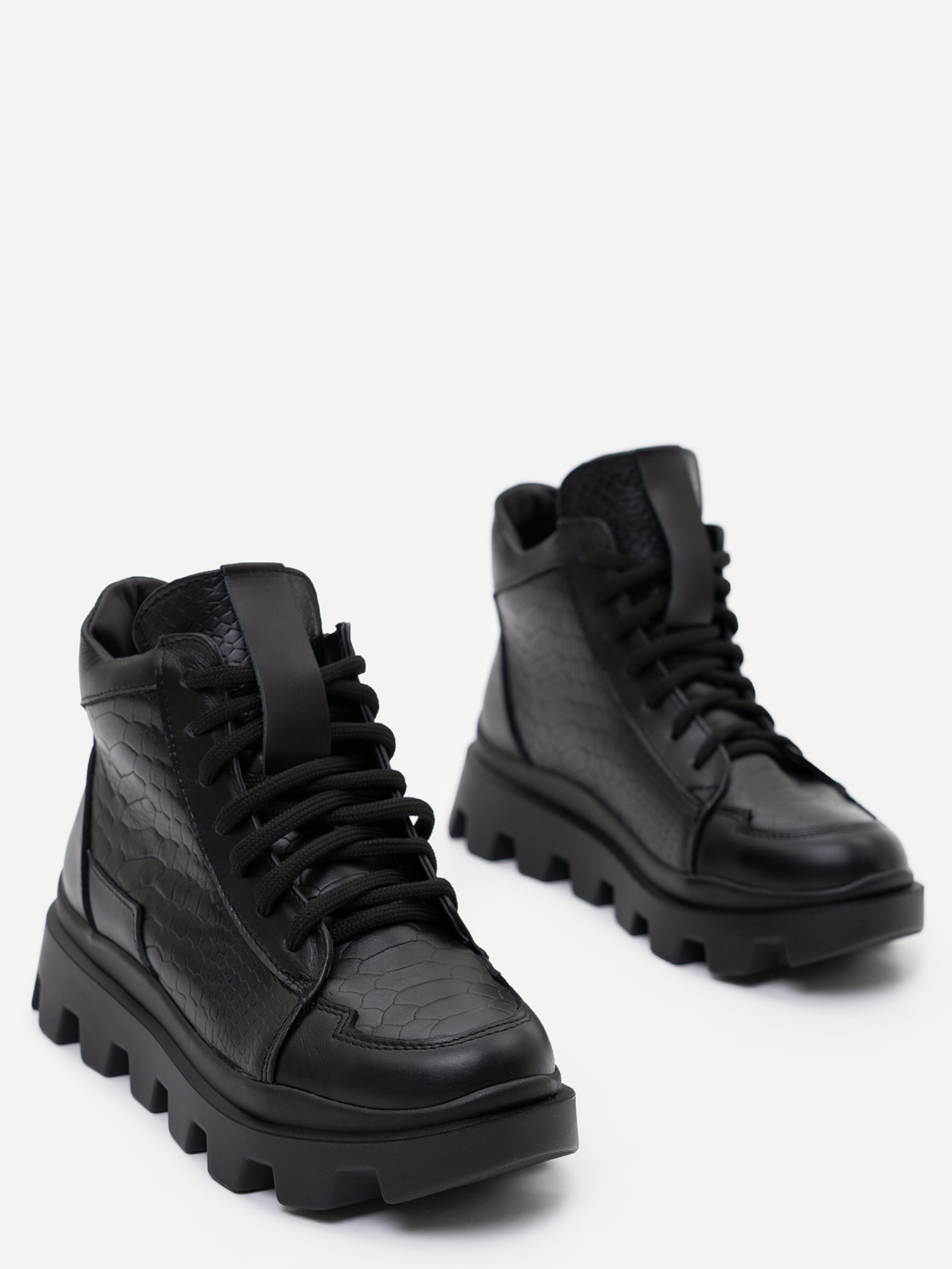 Черевики ISSA Plus модель OB2-159_black Фото