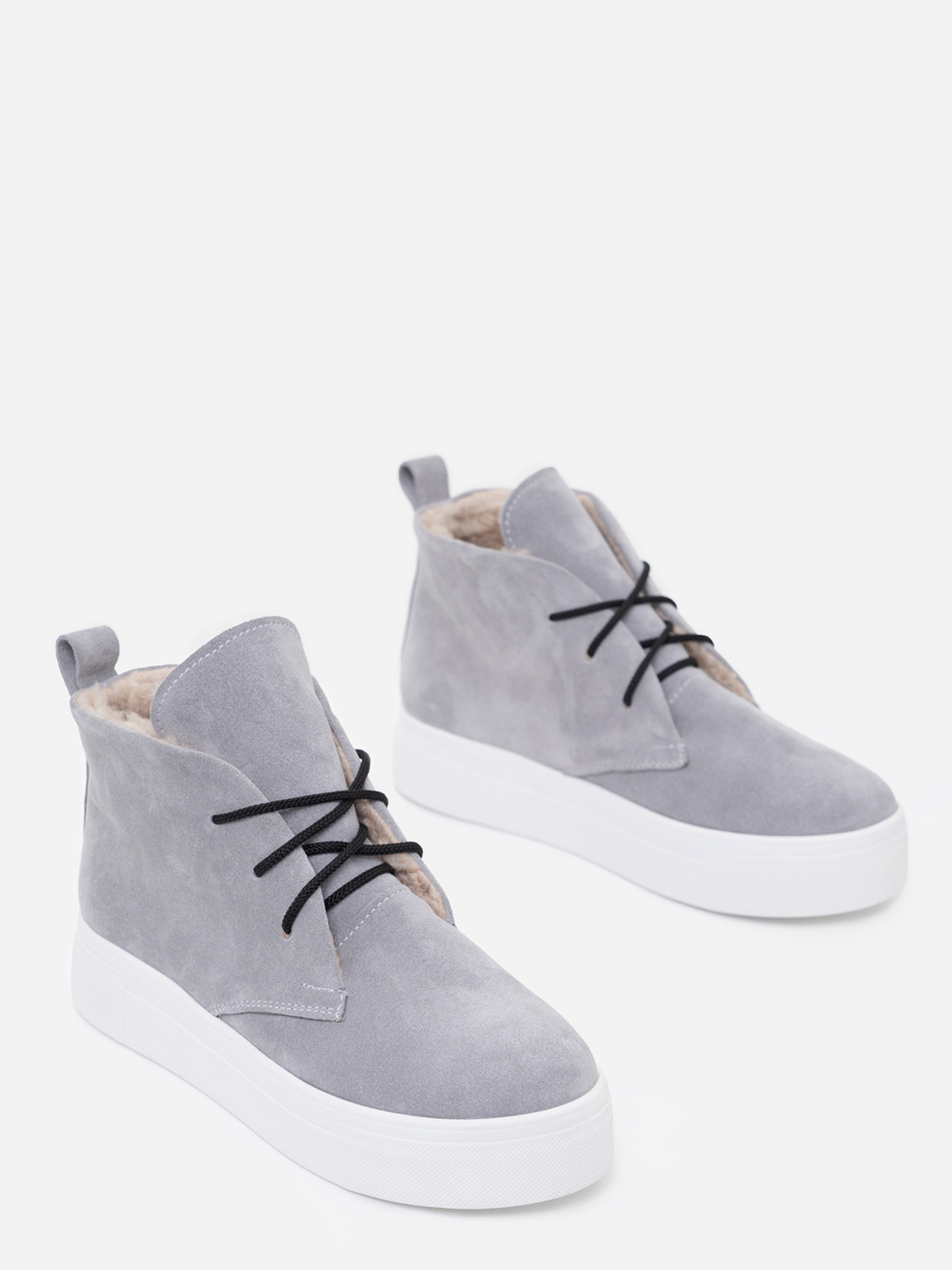 Ботинки ISSA Plus модель OB2-160_grey Фото