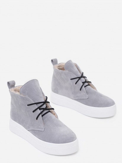 Ботинки ISSA Plus модель OB2-160_grey — фото 3 - INTERTOP