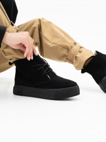 Ботинки ISSA Plus модель OB2-160_black Фото