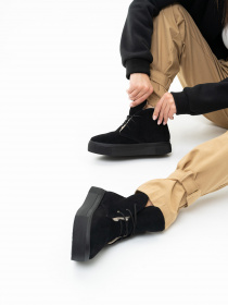 Ботинки ISSA Plus модель OB2-160_black Фото