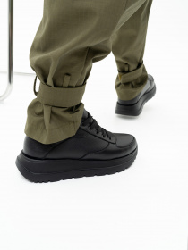 Кроссовки повседневные ISSA Plus модель OB2-161_black Фото