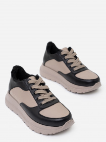 Кроссовки ISSA Plus модель OB2-162_beige Фото