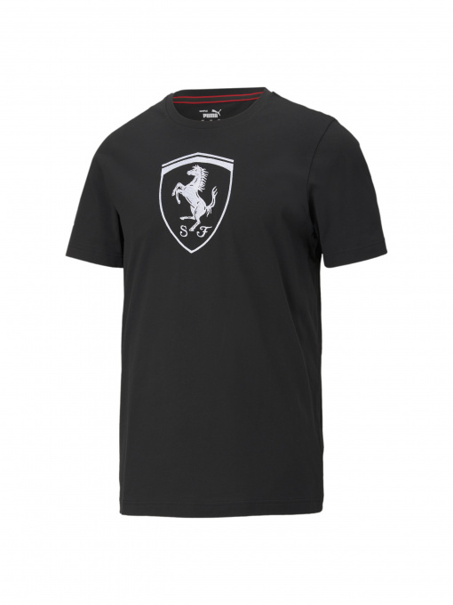 Футболка спортивная PUMA Ferrari Race Big Shield Tee+ модель 599849 Фото