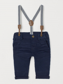 Брюки повседневные H&M модель 54984 Фото