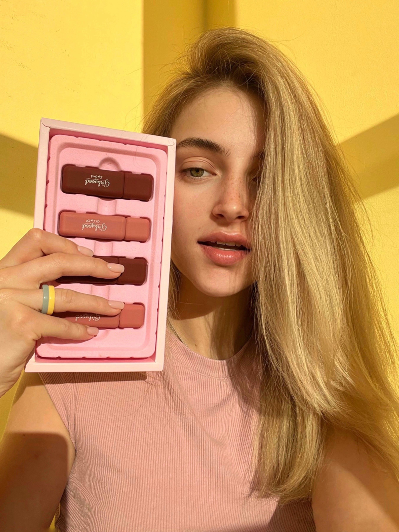 Комплекс для ухода за губами (скраб, бальзам, маска, масло для губ) Girlwood модель 1-001-01 Фото