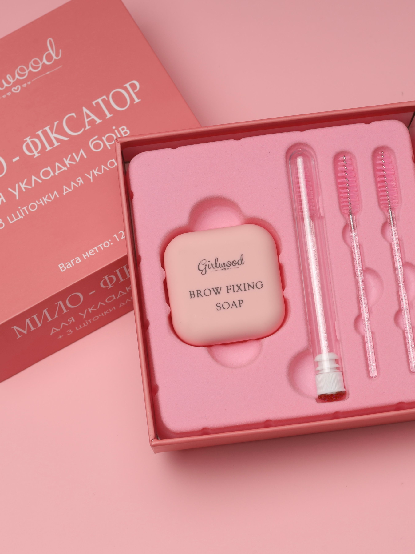 Мыло для укладки бровей фіксатор Girlwood модель 1-002-01 Фото