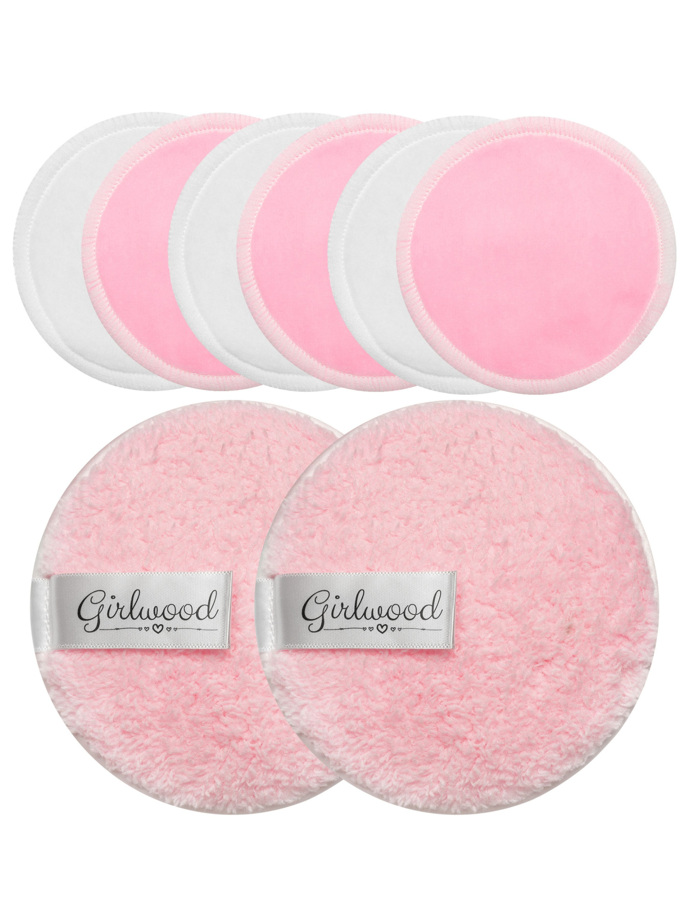 Набор спонжей для умывания и демакияжа Girlwood модель 1-008-01 Фото