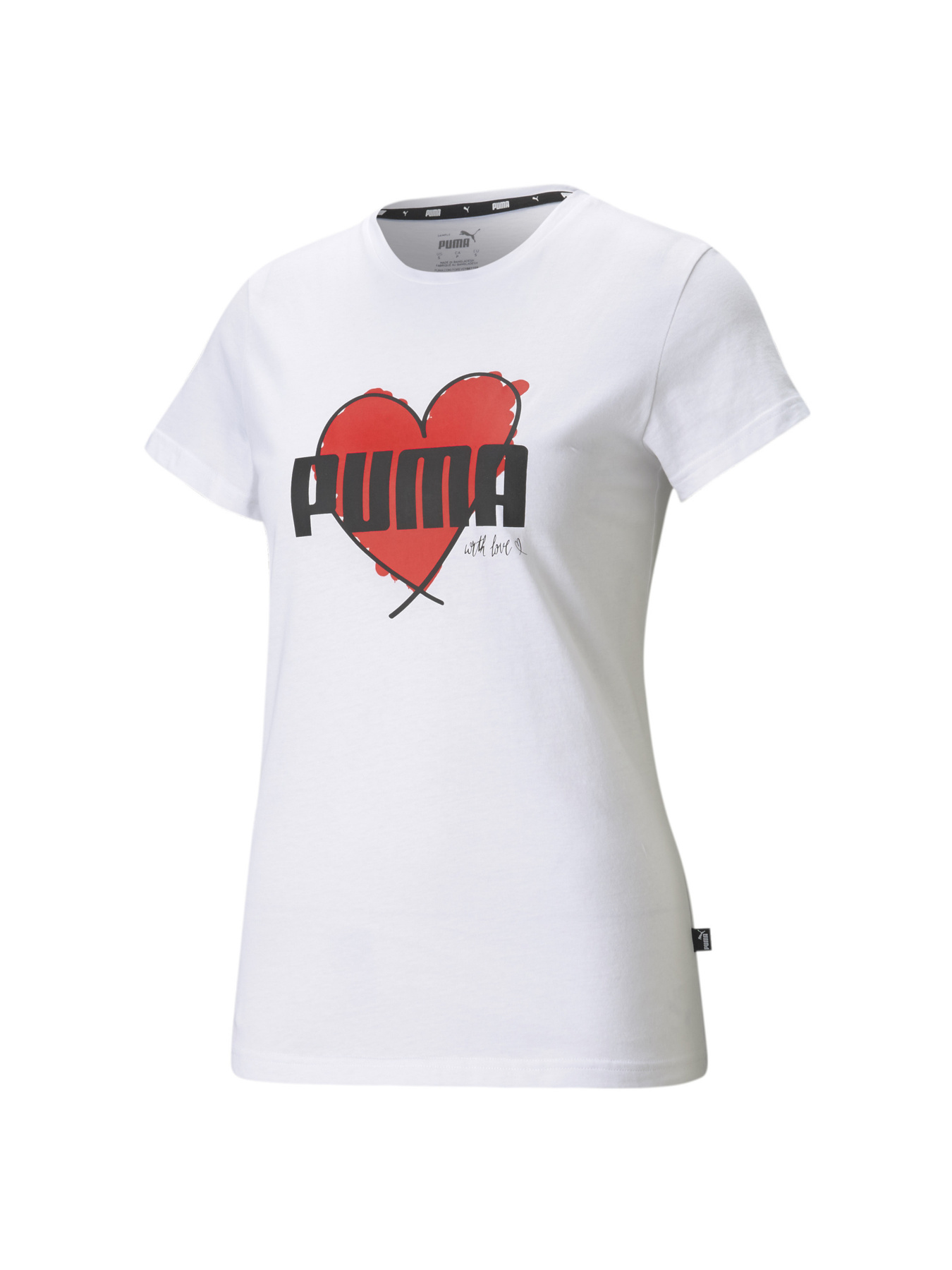 Футболка PUMA Heart Tee модель 587897 Фото