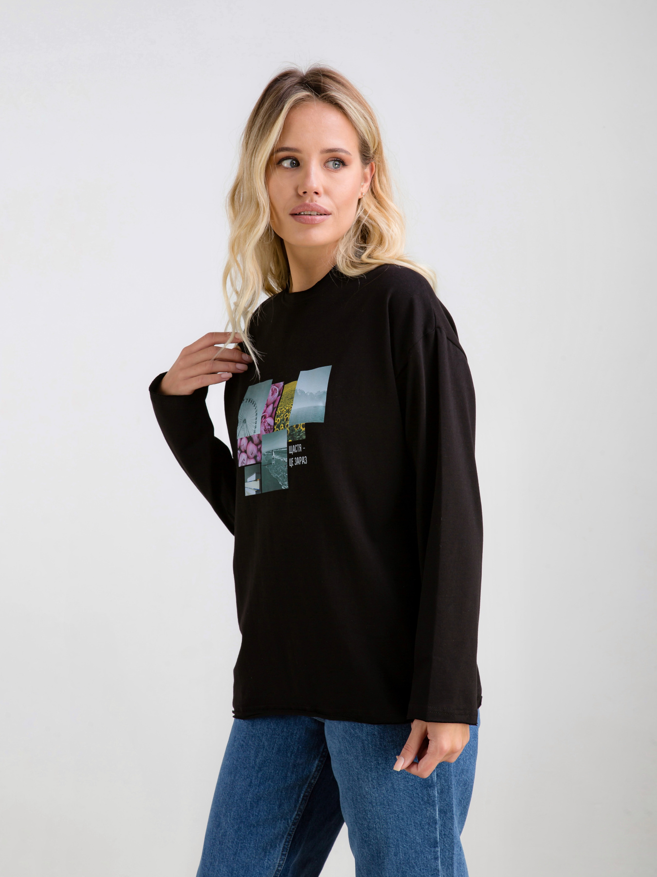 Свитшот Romashka модель 287017504101 Свитшот Romashka модель 287017504101 Фото