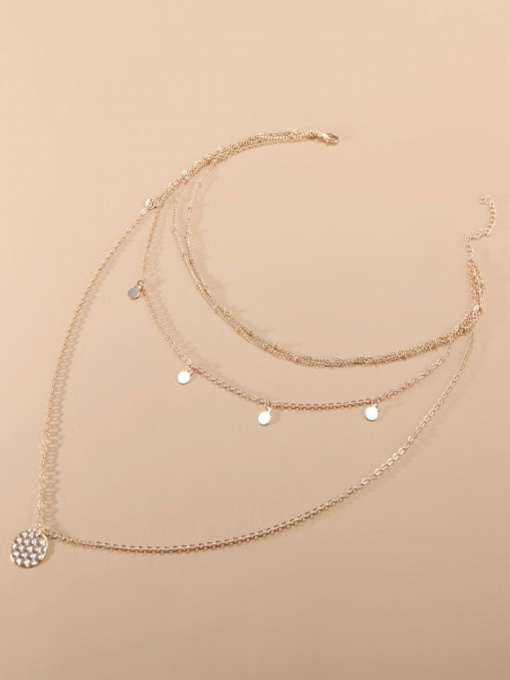 Цепочки ISSA Plus модель AK-139_gold Фото