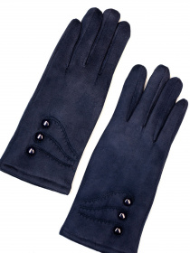 Перчатки ISSA Plus модель PE-10_darkblue Фото