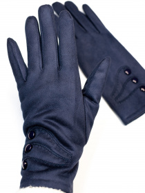 Рукавички ISSA Plus модель PE-10_darkblue Фото